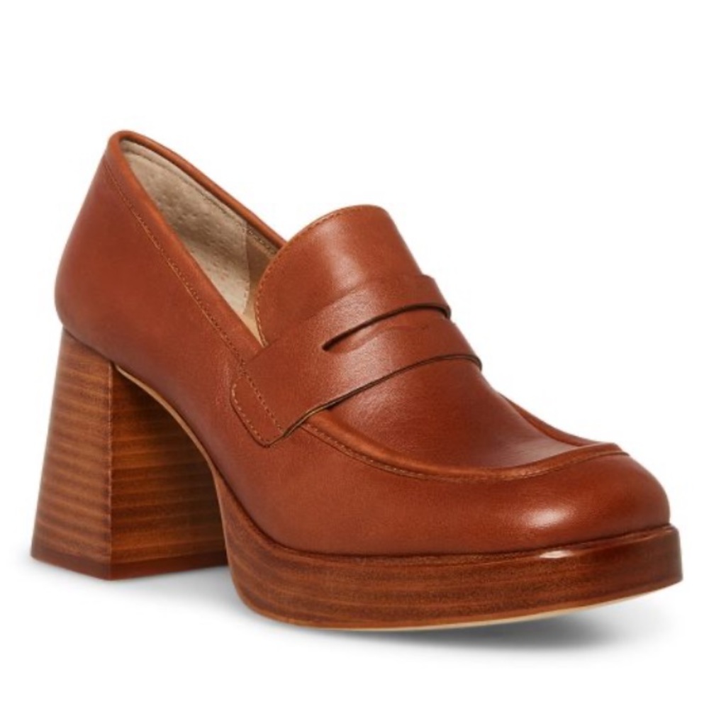 Steve Madden Marla Cognac Leather | Womens Loafers